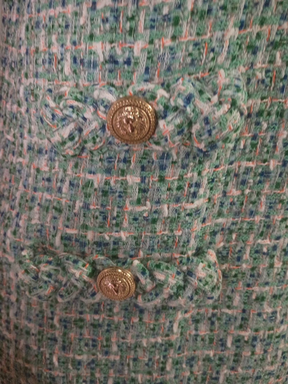 Tuckernuck Mint Tweed Mini Shift Dress - Picture 3 of 12